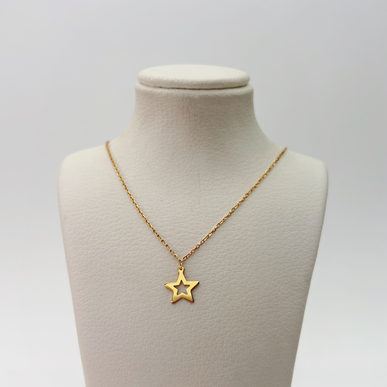 گردنبند ستاره تو خالی