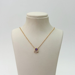 گردنبند مارکو سه نگین