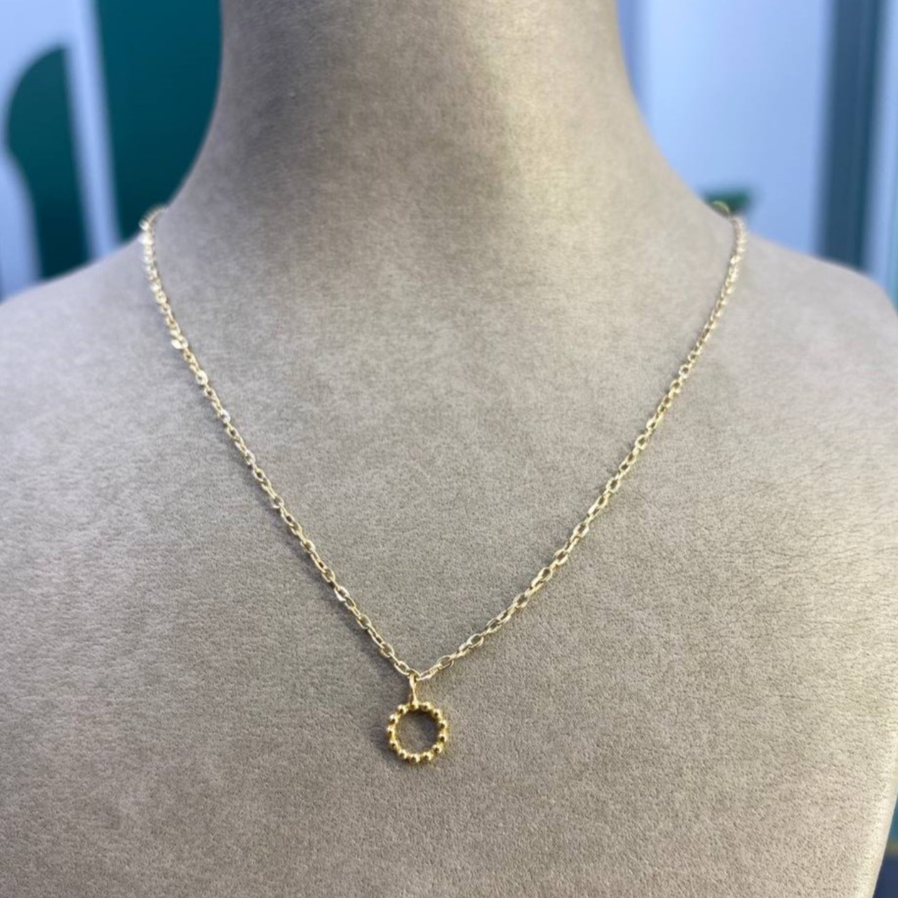 گردنبند دایره گوی نانا