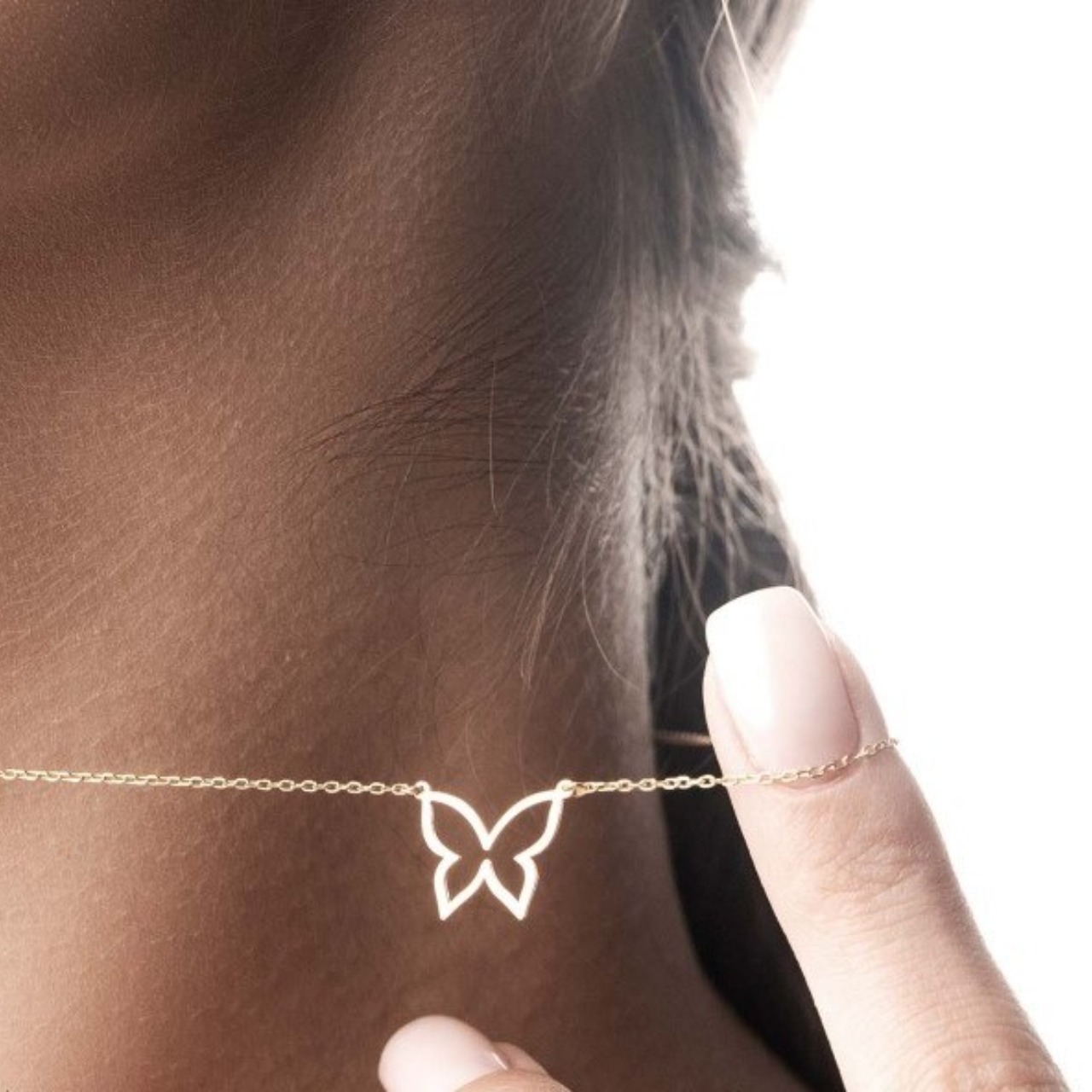 گردنبند پروانه نانا توخالی